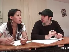العمل من خلال سكسي فرنسي سكسي فرنسي الفم والمهبل